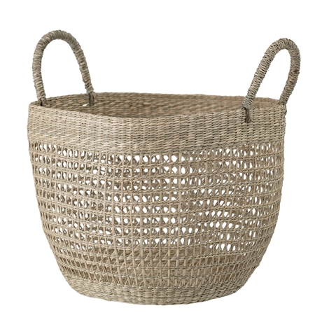 Seagrass storage basket